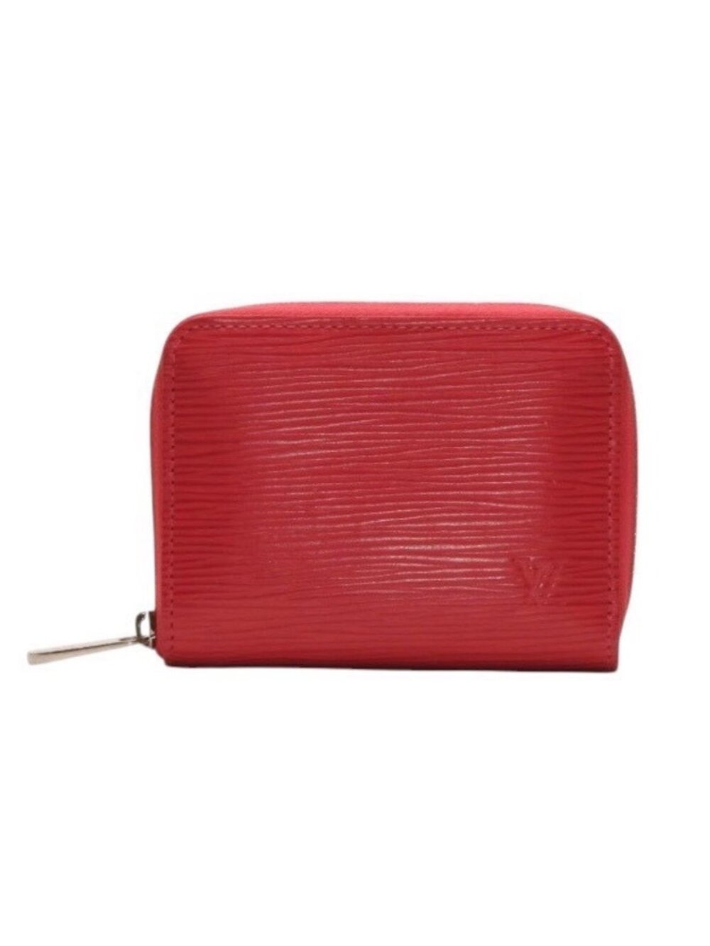 Louis Vuitton Zippy Coin Purse Epi Leather Pink Silver